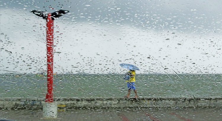 Rainy Christmas in the Philippines