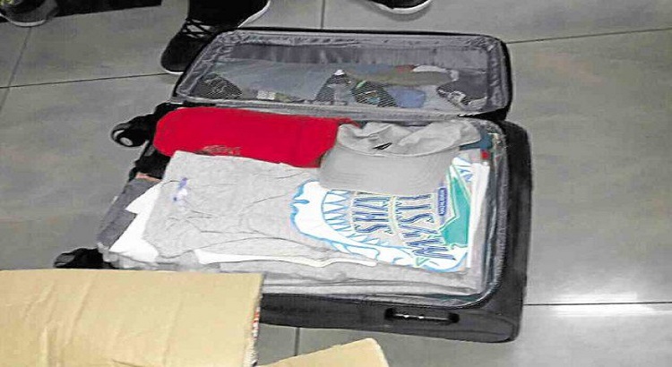 Balikbayan box containing diamonds