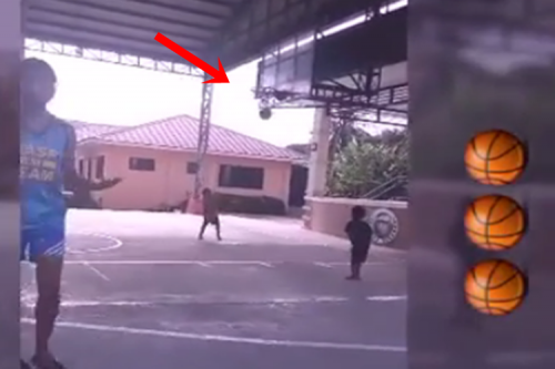 Viral:Talented Young Pinay Playing Basketball Caught On A Video