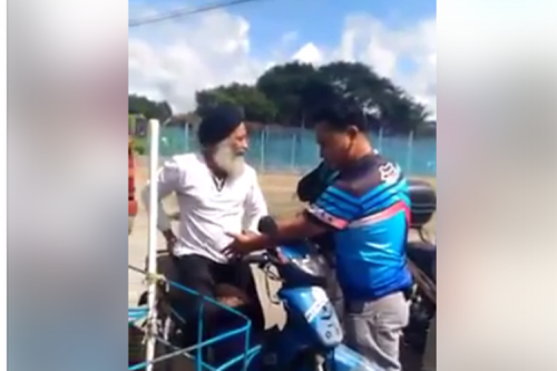 Viral: Civilian Pinoy Cop Harassing An Indian Motorist Angered Netizens