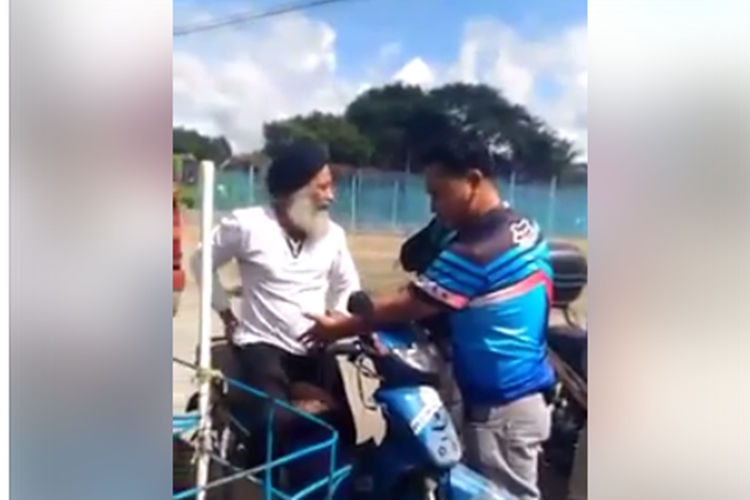 Viral: Civilian Pinoy Cop Harassing An Indian Motorist Angered Netizens