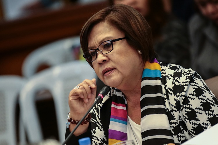 Senator De Lima Returned In Philippines After Overseas Official Trip