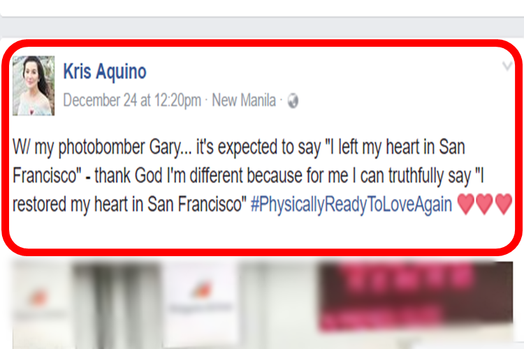 Look: Queen Of All Media Kris Aquino Is Ready To Fall In Love Again