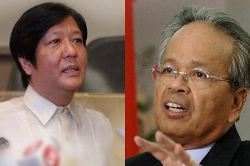Panganiban Says Marcos Should Pay The P2 billion, Not The Gov't
