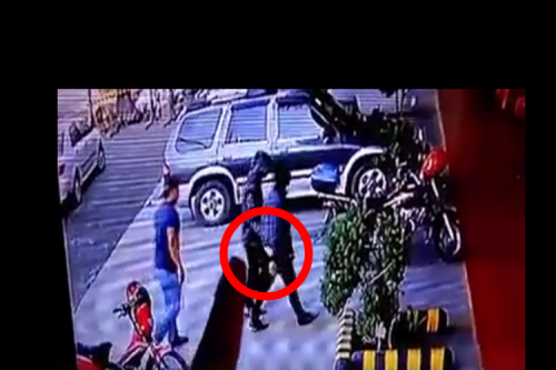 Viral: CCTV Shows How Policemen Nabbed A Criminology Student