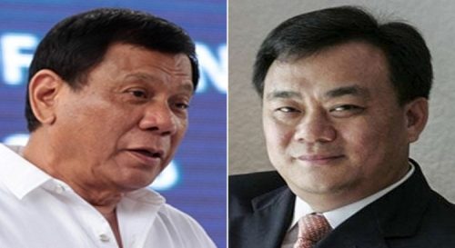 Duterte and Chinese casino mogul