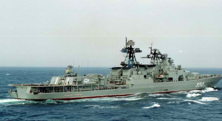 Warship From Russian Pacific Fleet Docked In Manila For A Maritime Exercise