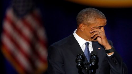 emotional farewell speech of Obama