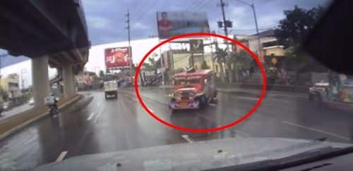 Speeding Jeepney