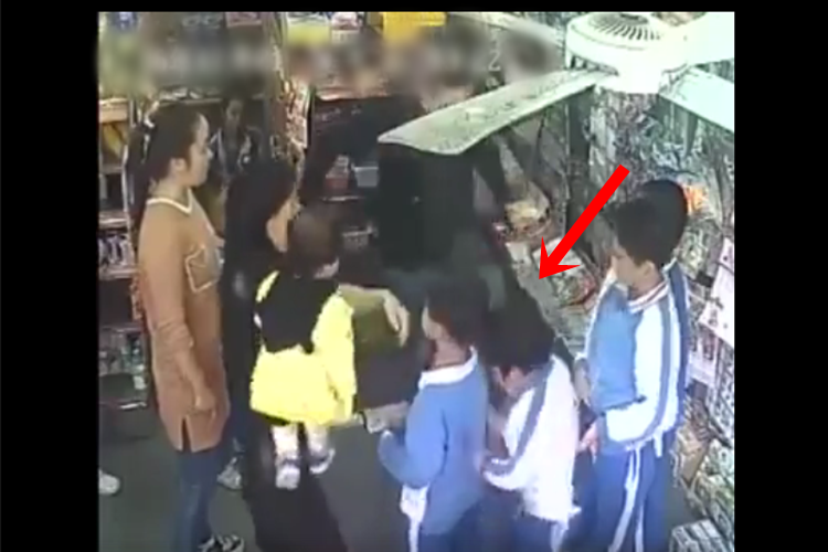 Man Beating An Innocent Boy In Public Caught On Video