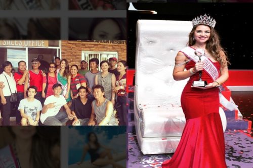 Photo: Miss New Zealand With Filipino Family In Pangasinan
