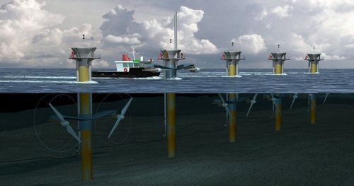 First Ocean Tidal Power Plant