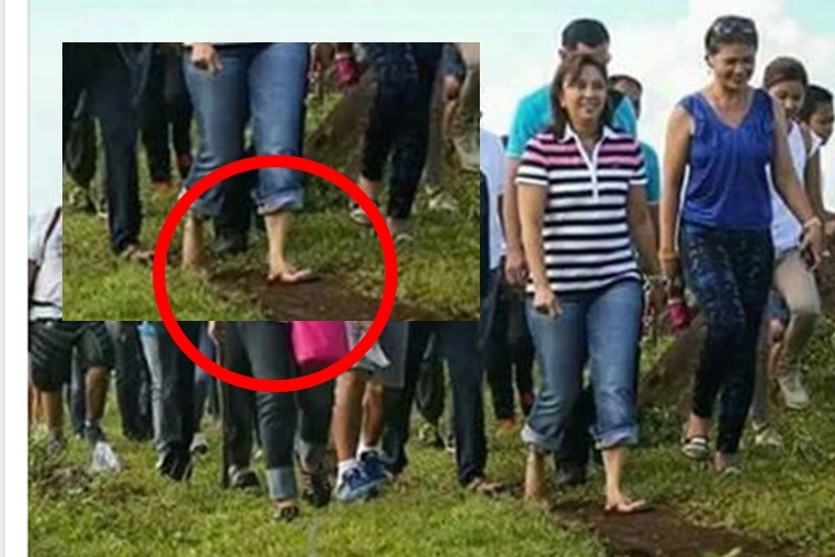 Viral: Suzette Doctolero Reacts On Leni Robredo's Walking Barefoot Photo