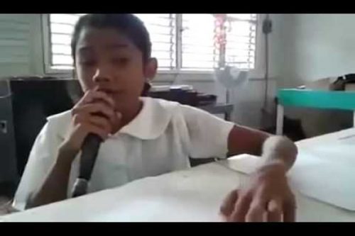 Blind Pinay Singer Made A Beautiful Rendition Of "Wrecking Ball"