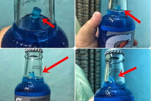 Netizen Found A Plastic Straw Inside A Sealed Energy Drink Goes Viral