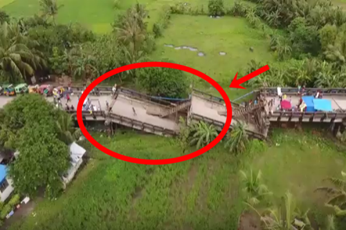 Aerial Footage From Surigao City Shows Devastation After Earthquake