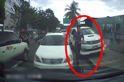 Law Enforcer Is The Law Breaker: Policeman Violates Simple Traffic Rules