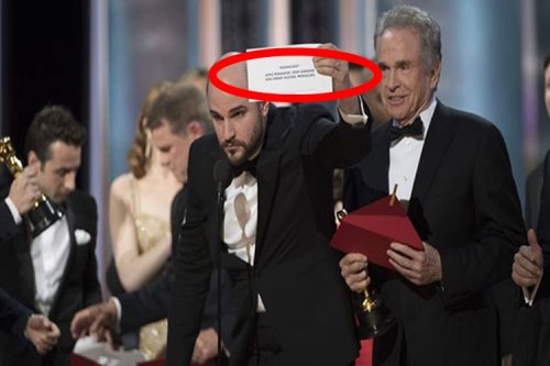 Oscars Mistake Wrong Winner