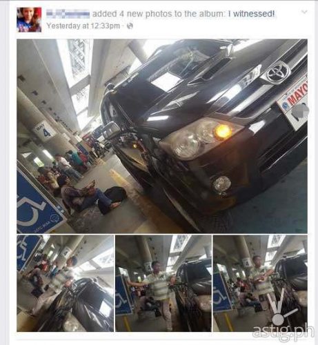 Mayor’s Car Who Parked In A Disabled Space