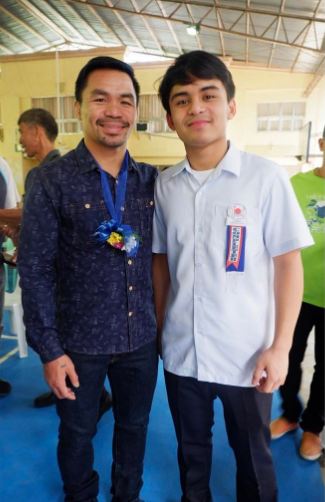 Jimuel Pacquiao, Son of Manny and Jinkee Graduates From Junior High