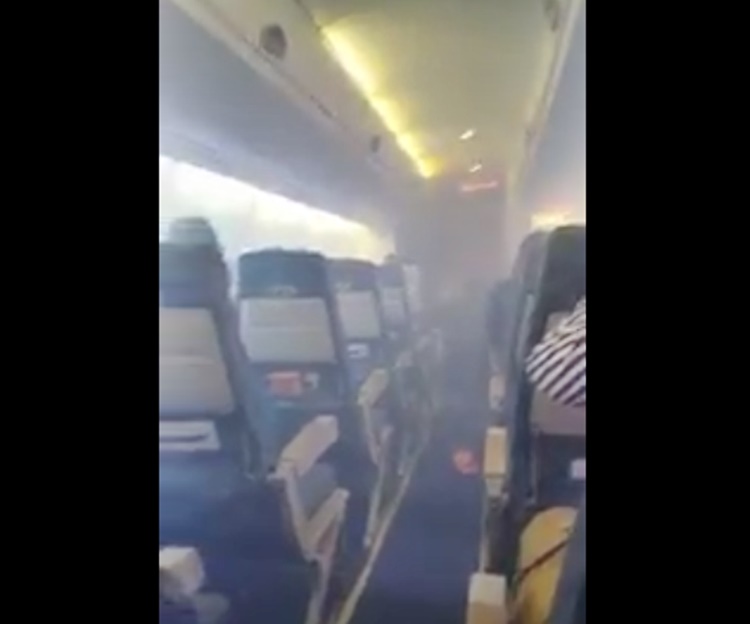 Aero Contractors Plane Filled With Smoke '20 Minutes' After Take Off