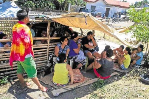 Batangas Quake Victims