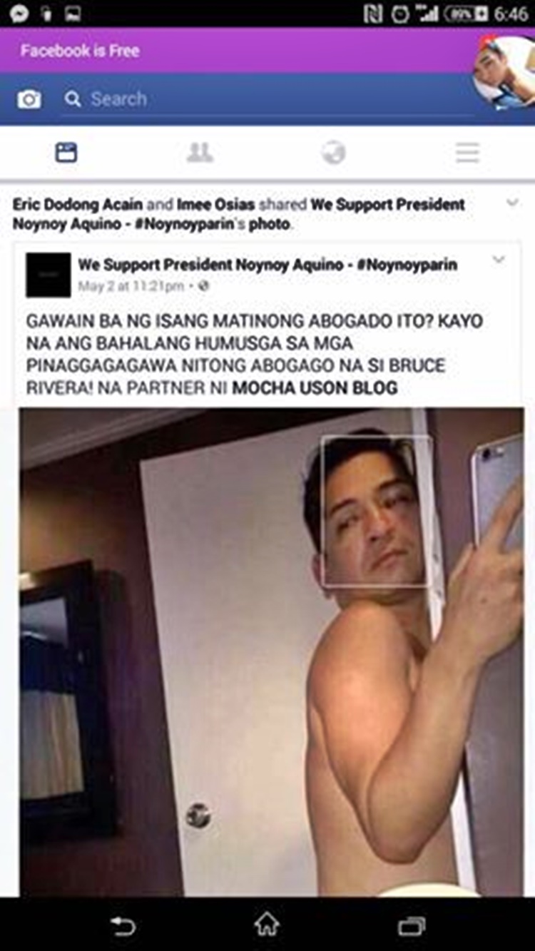 Bruce Rivera's Posts Controversial Photos On Social Media