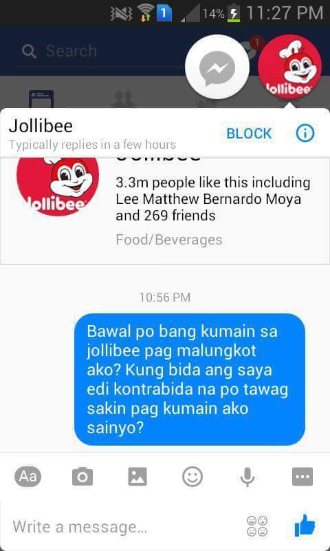 14 Epic and Funny Conversation of Random People with Jollibee and More