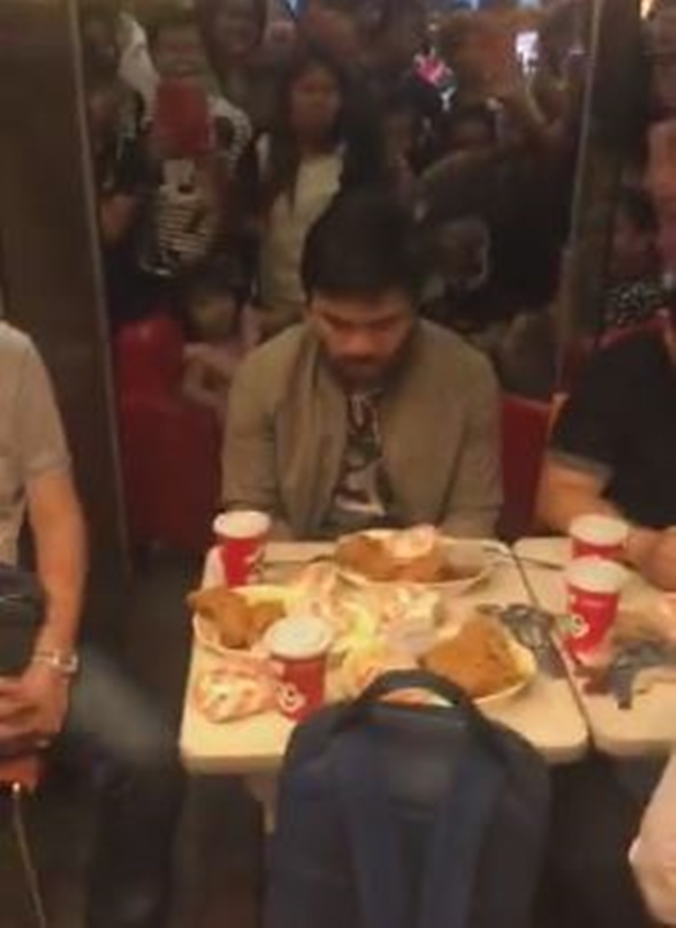 Manny Pacquiao’s Dinner