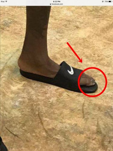 durant foot size