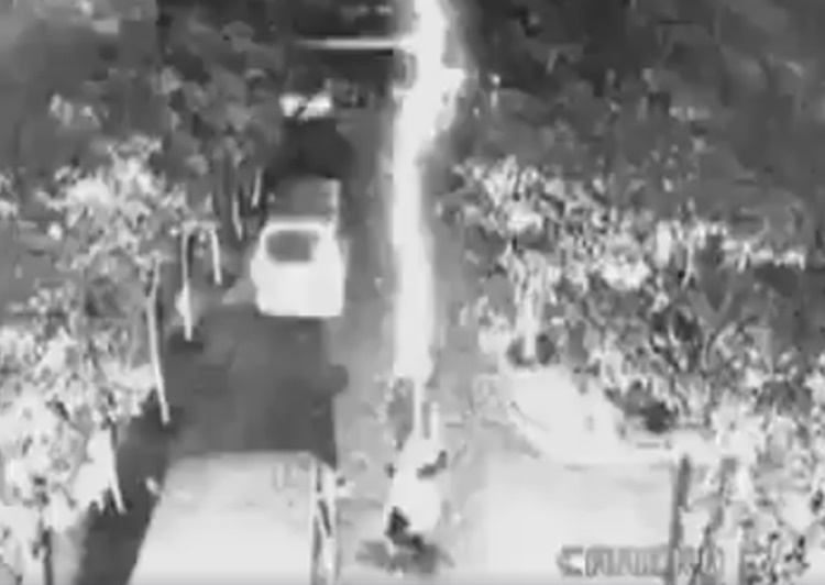 A Man Survives After Struck By Lightning Twice Caught On Cctv 