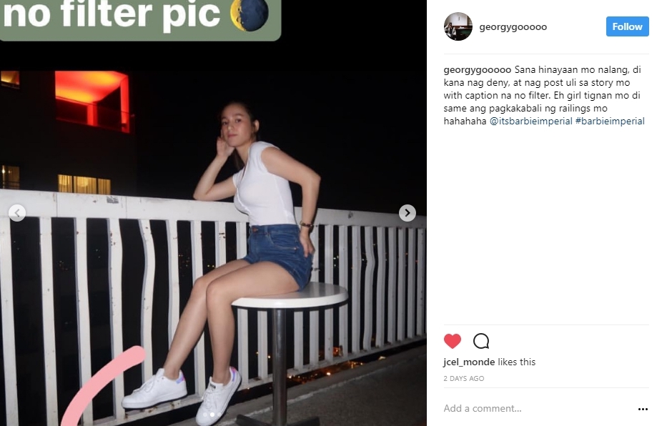 Barbie Imperial Claims Unfiltered Photo, Netizen Notices Something