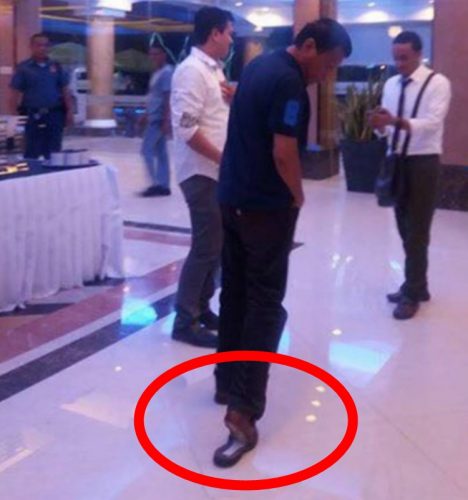 Duterte's Shoe’s Sole