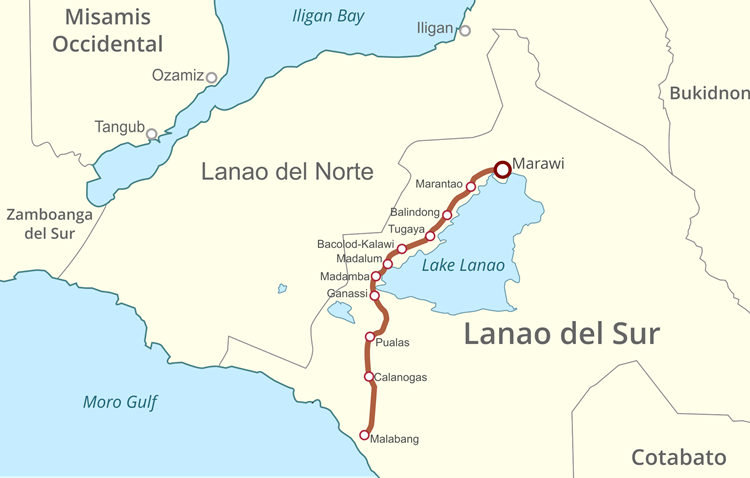 Lanao Lake Area