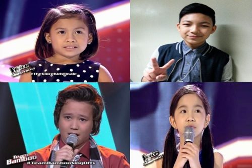 Voice Kids Season 1 Finalists