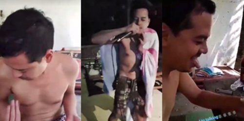 John Lloyd Spotted Riding Jeepney