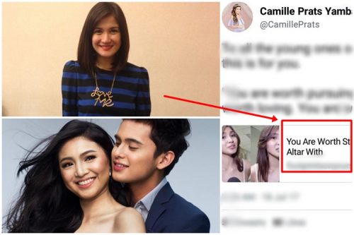 Camille Prats vs JaDine Fans