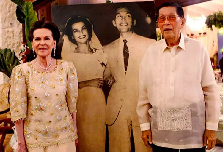 enrile and wife
