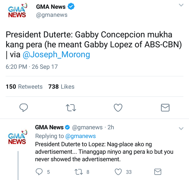 “Gabby Concepcion mukha kang pera”