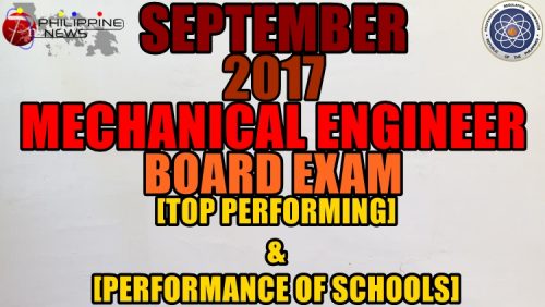September 2017 Mechanical Engineer Top Performing