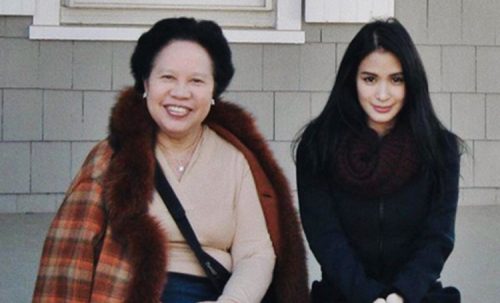 Heart Evangelista, Sen. Miriam Defensor-Santiago