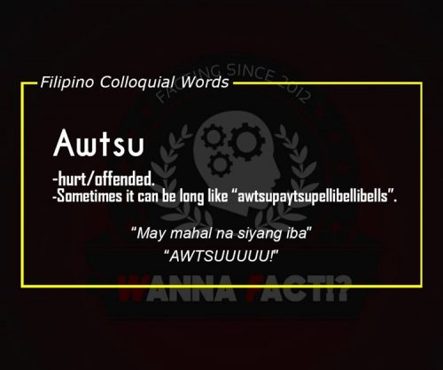 Pinoy Term TRENDING PINOY TERMS: Compilation Of Filipino Colloquial Words With ...