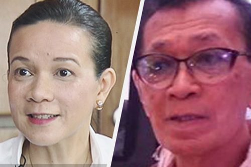 Grace Poe and Emmanuel Borlaza