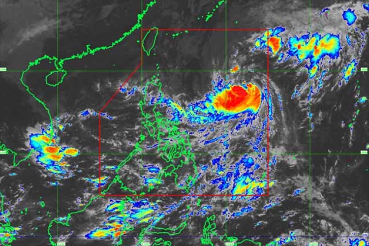 Intensified Tropical Storm Quedan
