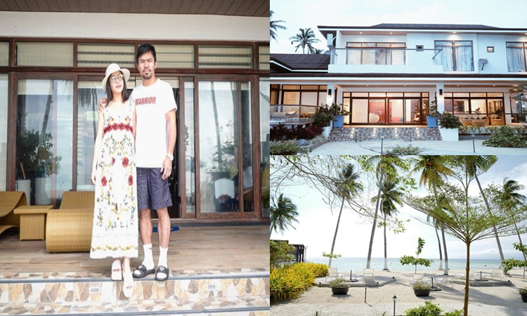 Manny Pacquiao His Wife Jinkee Show Their Luxurious Beach House