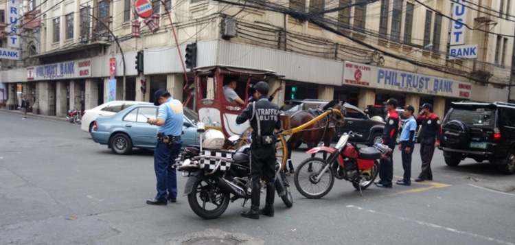 40 Manila Traffic Enforcers