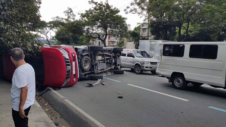 Mitsubishi Montero Hits Another Vehicle Due To Alleged SUA Incident