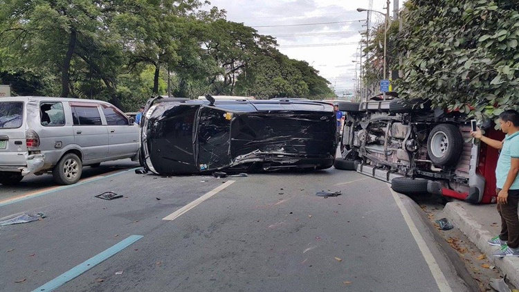 Mitsubishi Montero Hits Another Vehicle Due To Alleged SUA Incident