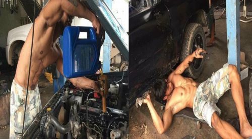 Hunky Mechanic