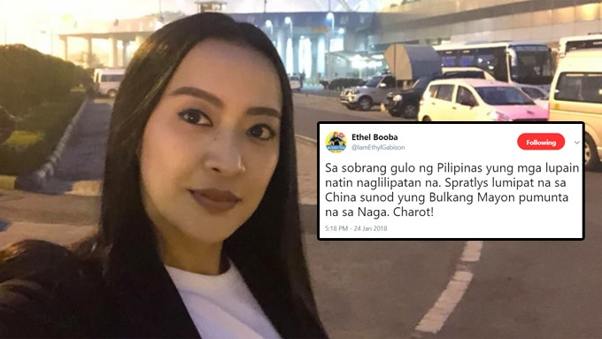 Celebrities React on the Remark of Mocha Uson that Mayon is in Naga